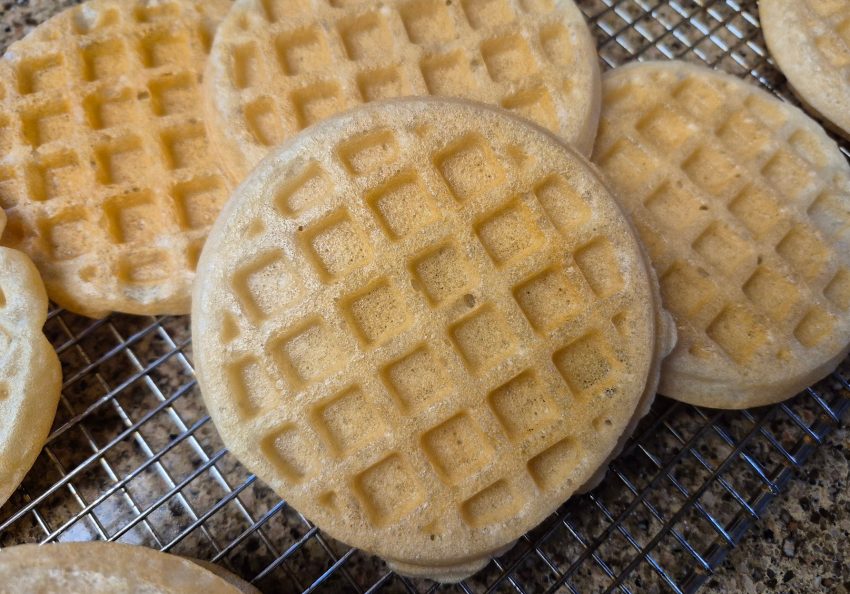 Gluten free/vegan frozen waffles